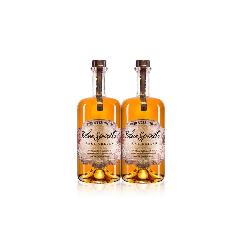 Blue Spirits Peirates Rhum (2) Bottle Bundle - Rum