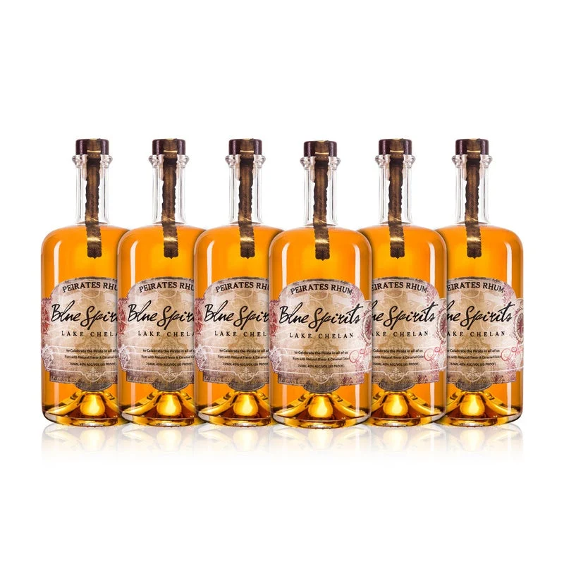 Blue Spirits Peirates Rhum (6) Bottle Bundle - Rum