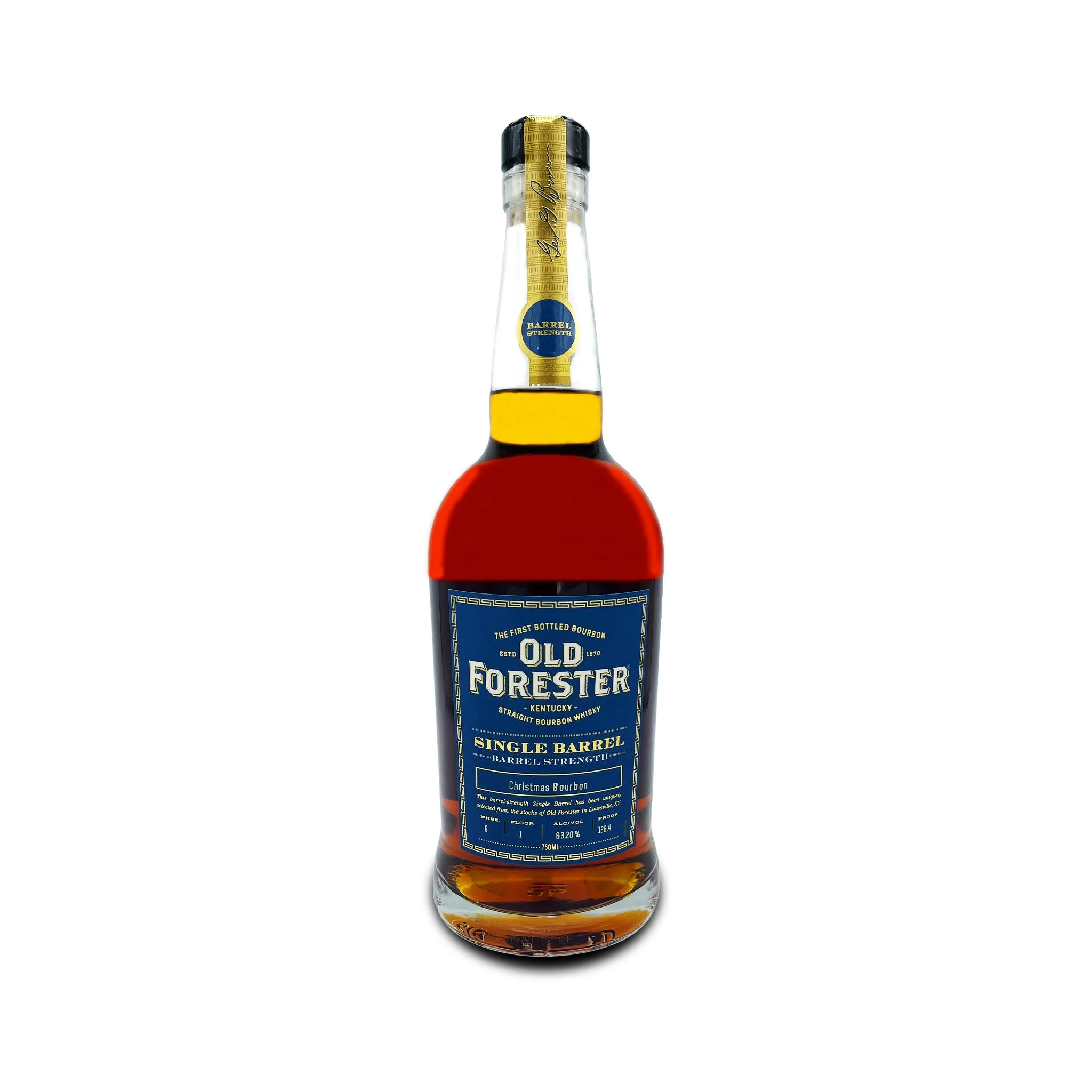 Old Forester Single Barrel | Christmas Bourbon | 2020 Edition - Whisky