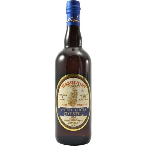 Hamilton St. Lucia 2005 Pot Still 9 Year Old Rum