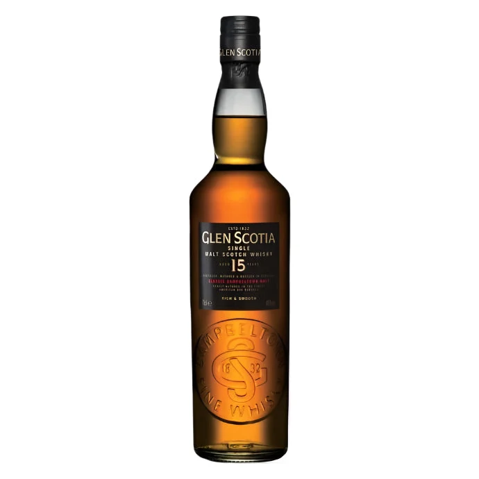 Glen Scotia 15 year Old Campbeltown Scotch Scotch Whisky - Whiskey