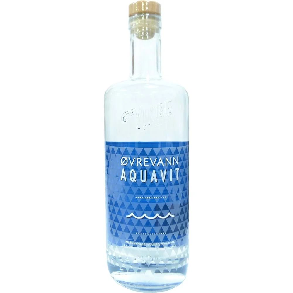 Vikre Ovrevann Taffel Aquavit Liqueur