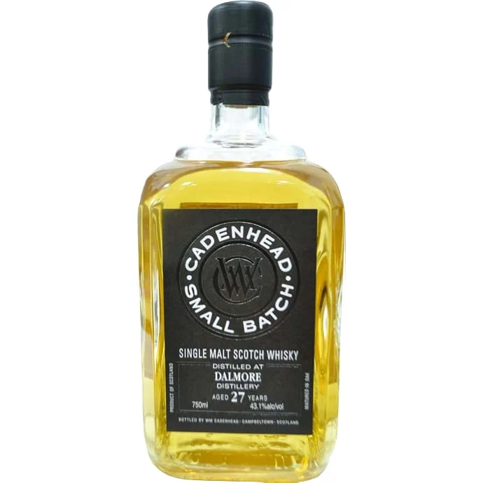 Cadenhead's Dalmore 27 Year Old ex Bourbon Barrel # 341 1989 Scotch Whisky - Whiskey