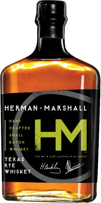 Whisky de centeno Herman Marshall Texas