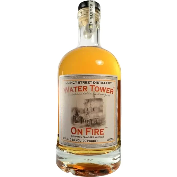 Destilería Quincy Street On Fire Whisky de maíz y canela