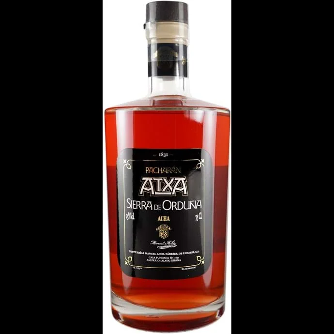 Destilerias Acha Atxa Pacharan Sierra de Orduna Liqueur