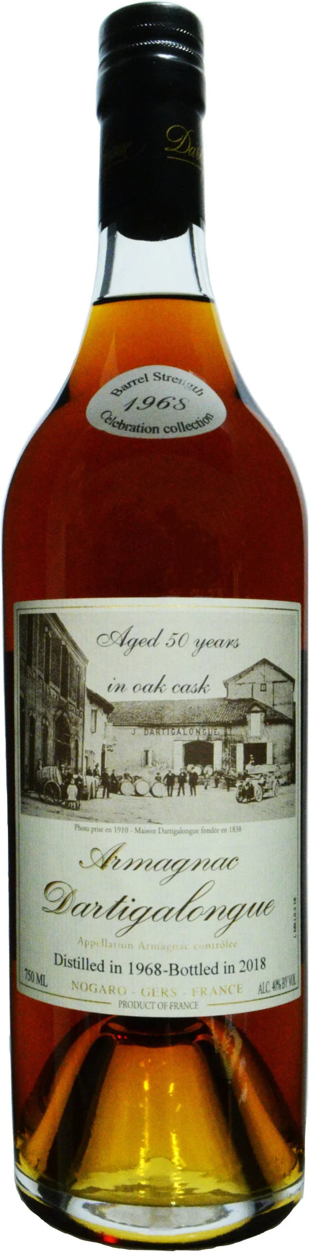 Dartigalongue 50 year old Vintage 1968 Armagnac