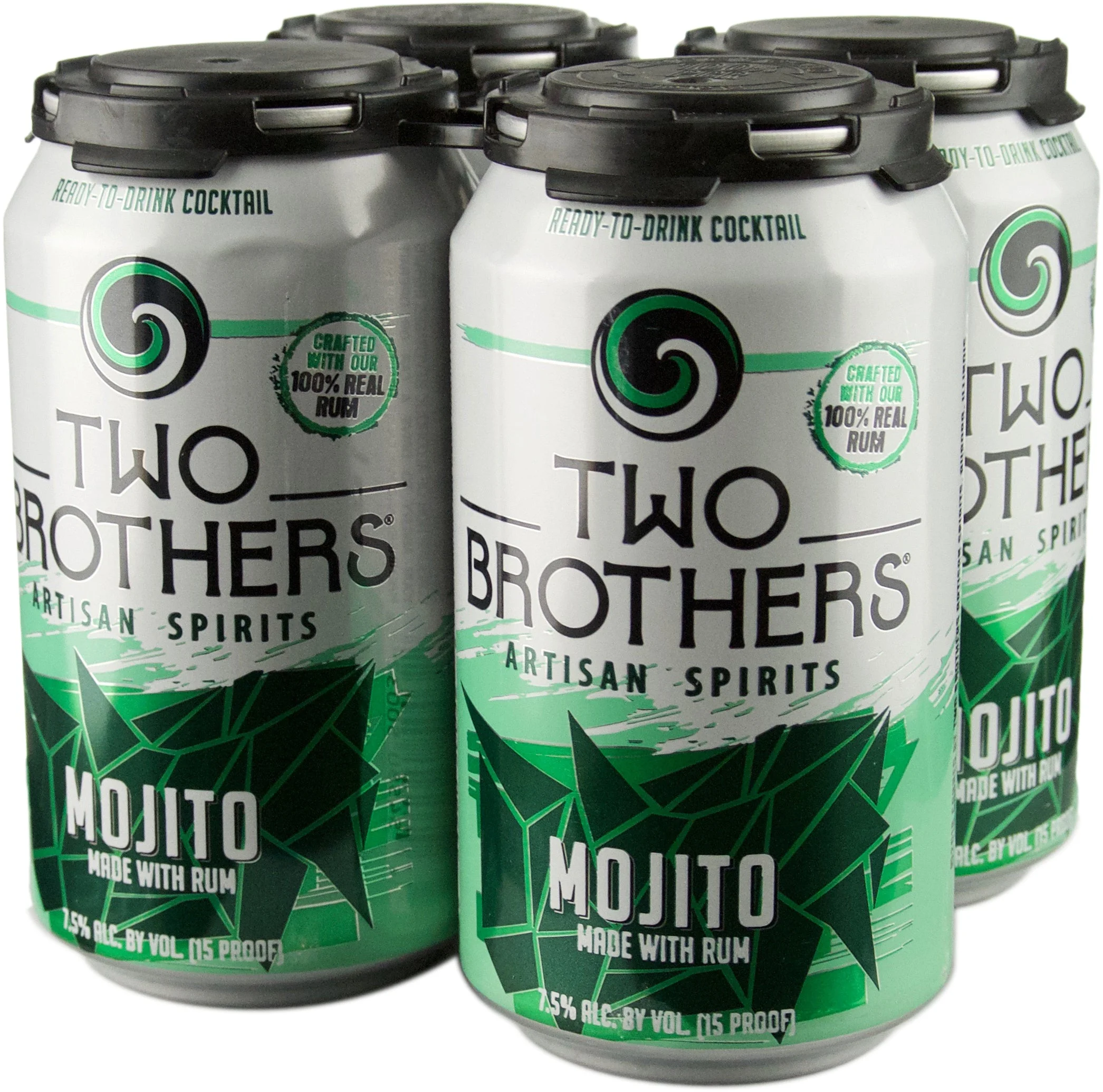Two Brothers Artisan Spirits Mojito Ready to Drink Cocktail - Liqueur