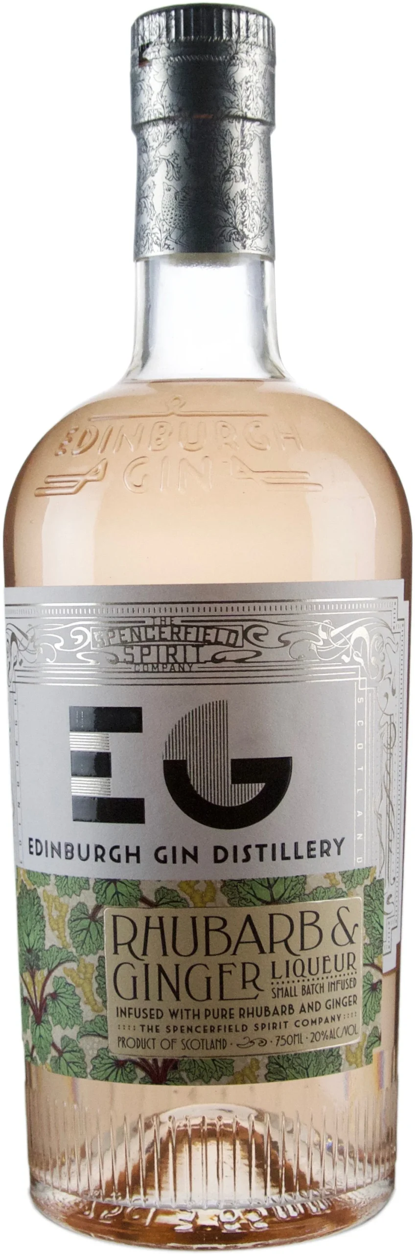 Edinburgh Gin Rhubarb & Ginger Liqueur