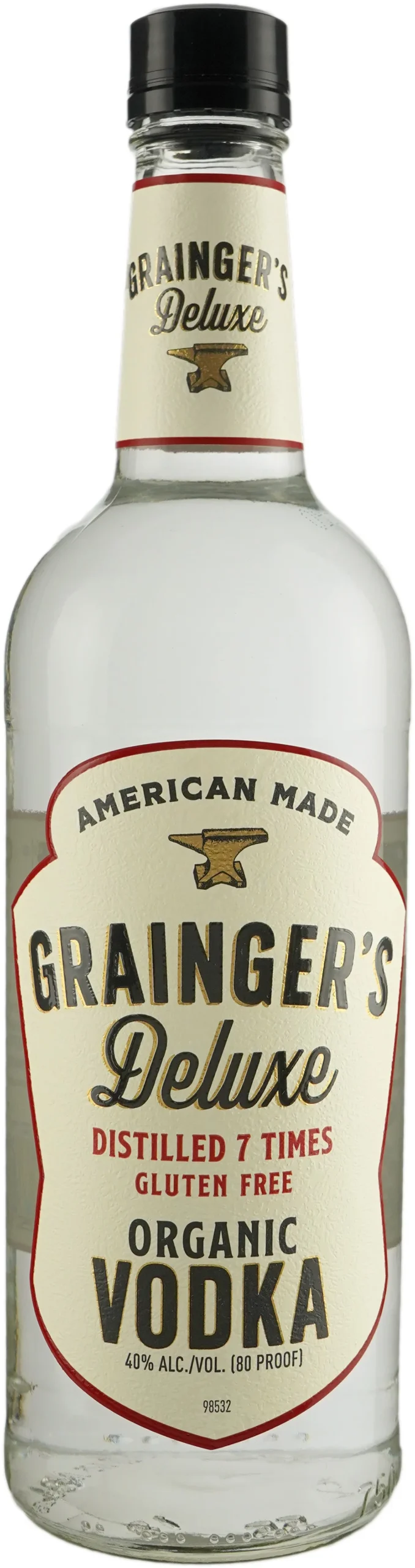 Grainger's Deluxe Organic Vodka