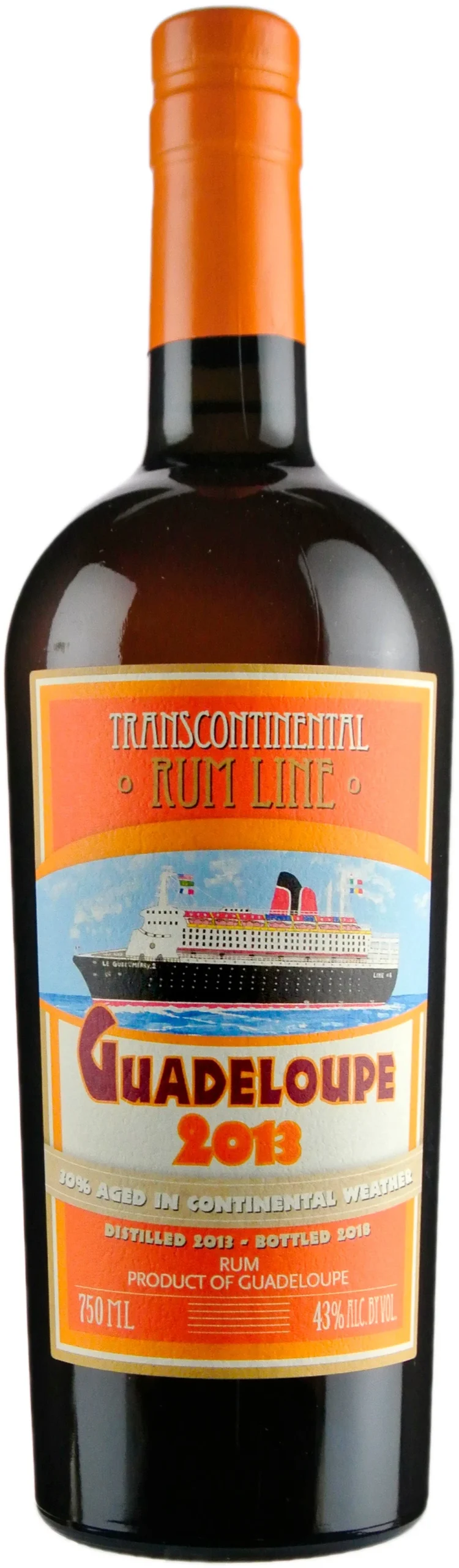 Transcontinental Line Guadeloupe 2013 Rum