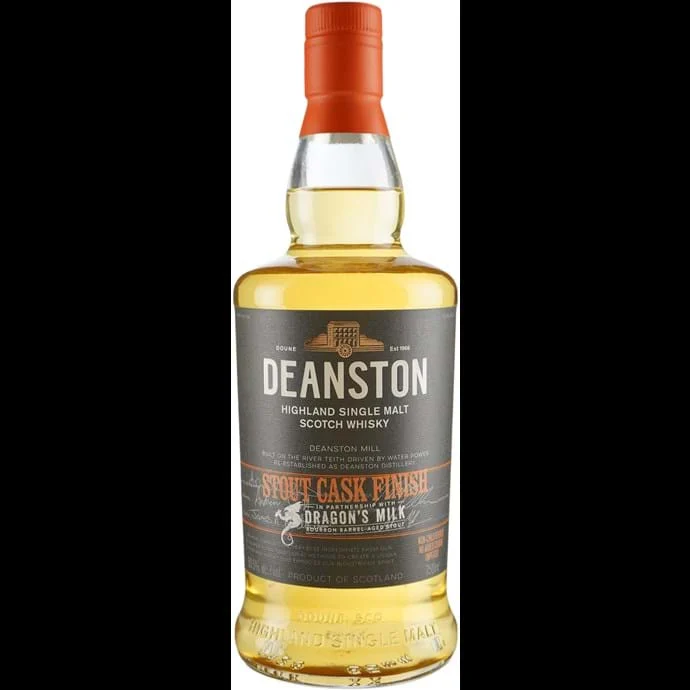 Deanston Dragon's Milk Stout Cask Finished Highland Single Malt Scotch Whisky - Whiskey