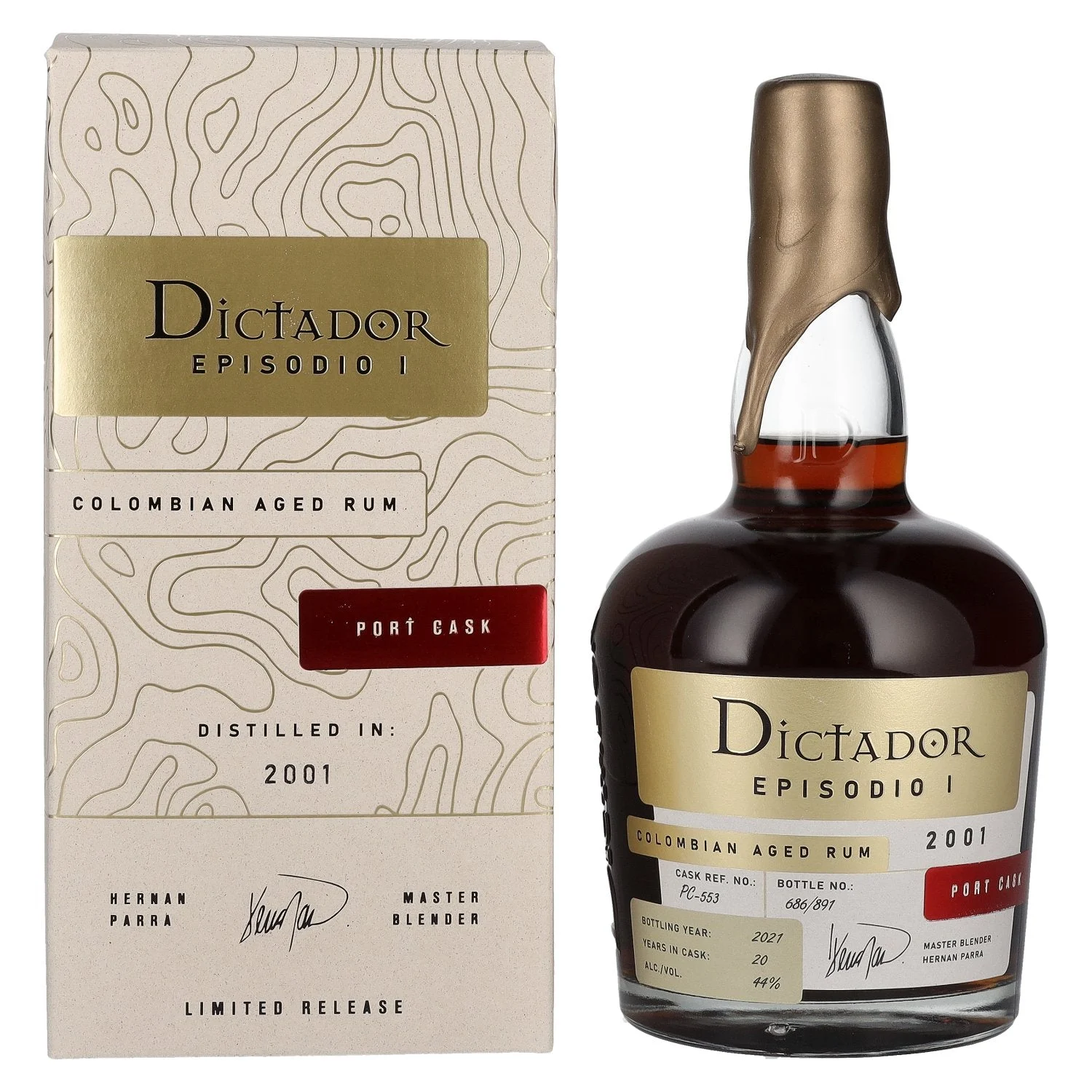 Dictador Episodio I 20 Year Old Port Cask 2001 Rum | 700ML