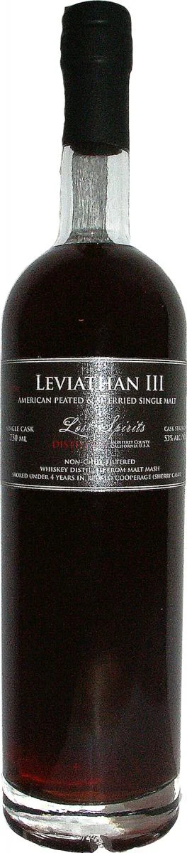 Lost Spirits Distillery Leviathan III Peated Single Malt Whiskey - Whisky