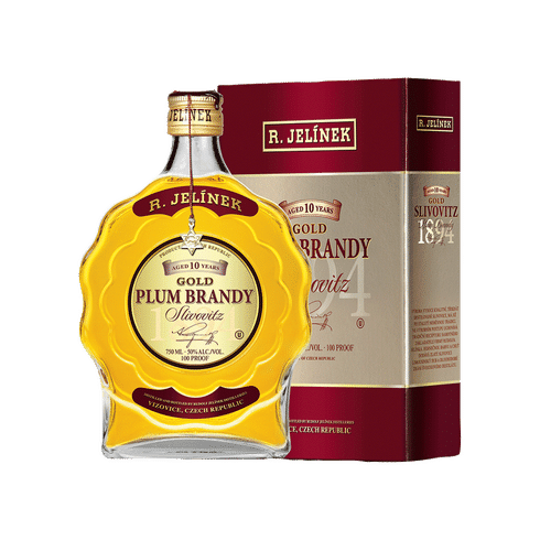 Jelinek Gold Slivovitz 10 Year Brandy