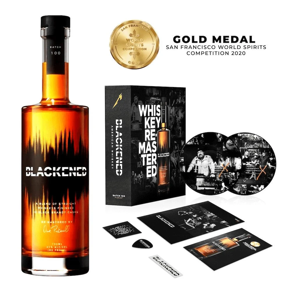 METALLICA | BOX SET | BLACKENED® AMERICAN WHISKEY | LIMITED EDITION BATCH 100