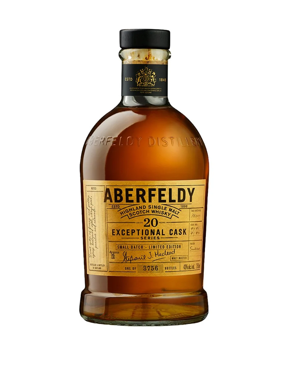 Aberfeldy 20 Year Old Small Batch Highland Single Malt Scotch Whisky - Whiskey