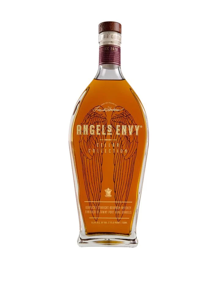 Angel's Envy Cellar Collection Tawny Port Barrel Whisky Bourbon puro de Kentucky con acabado en barril