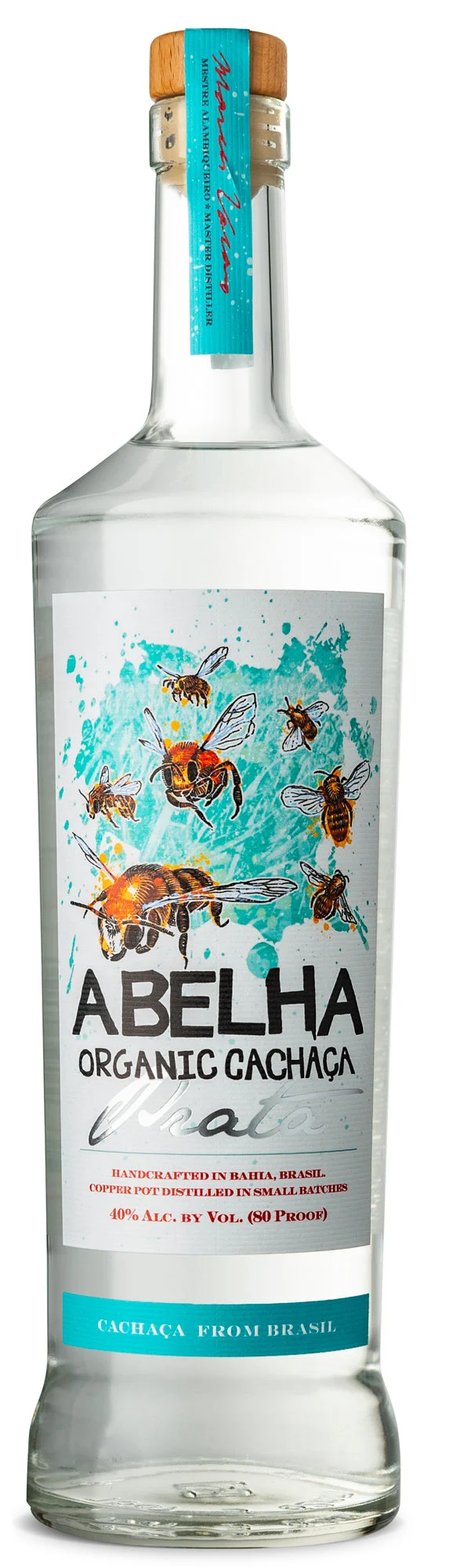 Abelha Cachaca Orgánica Plata Orgánica
