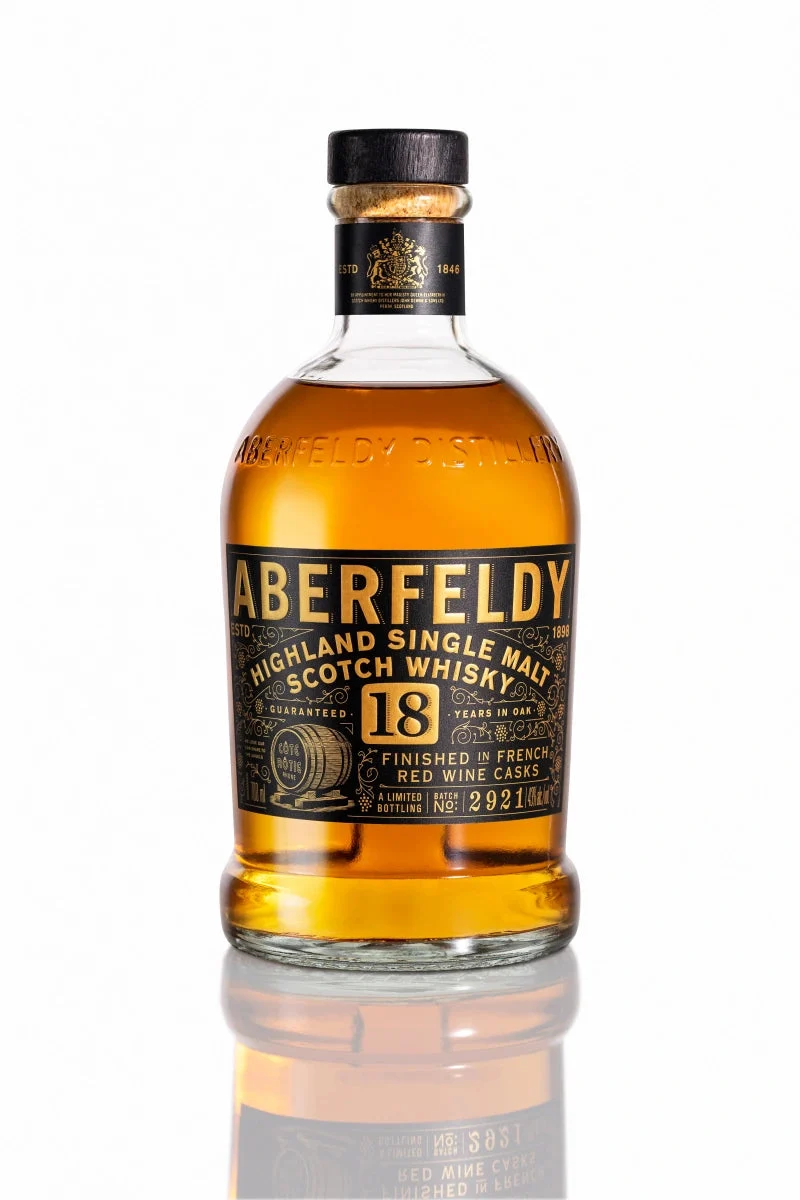 Aberfeldy 18 year Old Cote Rotie Cask Finish Limited Edition Scotch Whisky - Whiskey