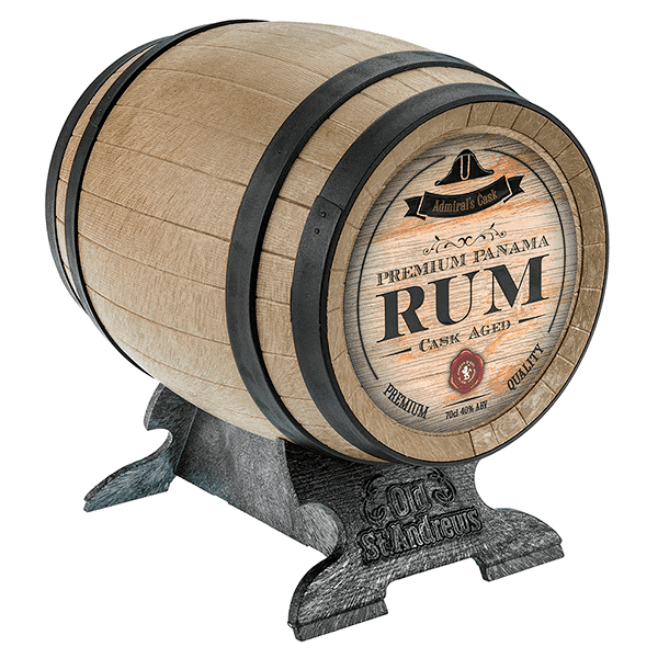 Admiral's Cask Dark Barrel Rum | 700ML