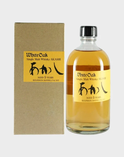 Akashi White Oak Aged 5 Bourbon Barrel (1st Fill) Whisky | 500ML