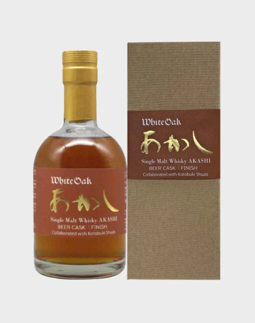 Akashi White Oak Beer Cask Finish Whisky | 500ML - Whiskey