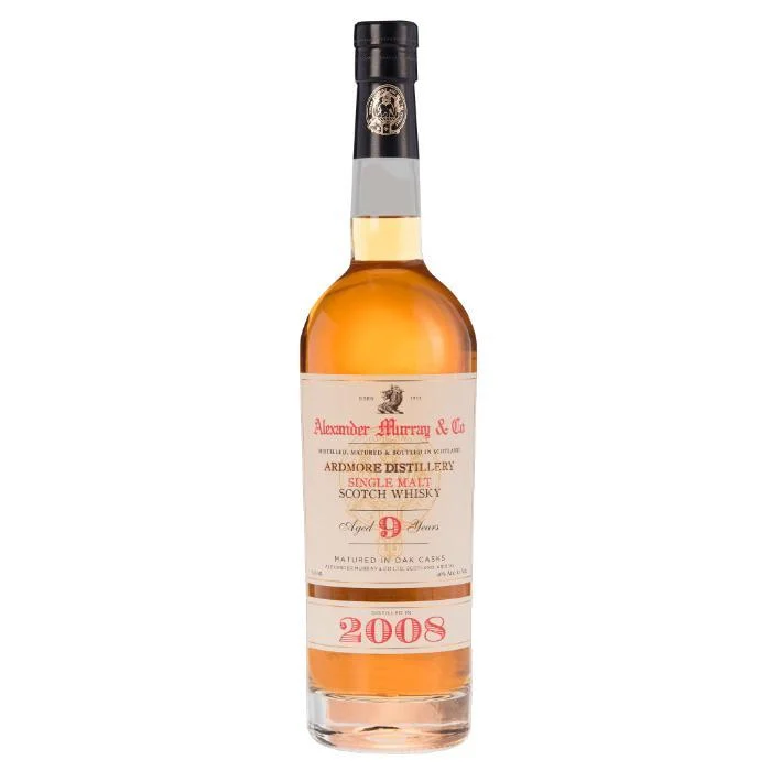 Alexander Murray 2008 Ardmore 9 Year Old Single Malt Scotch Whisky - Whiskey
