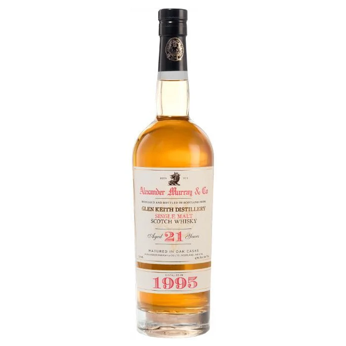 Alexander Murray 1995 Glen Keith 21 Year Old Single Malt Scotch Whisky - Whiskey