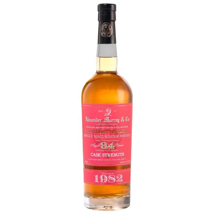 Alexander Murray 1982 Glenturret 34 Year Old Cask Strength Single Malt Scotch Whisky - Whiskey