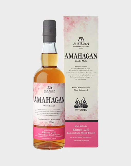 Whisky con acabado de madera Amahagan Yamazakura
