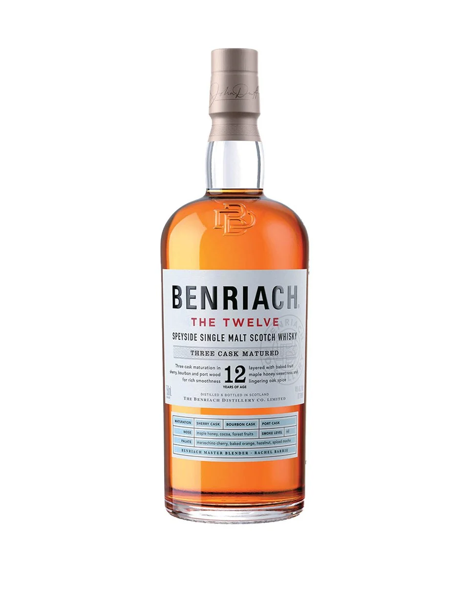 BenRiach The Twelve Speyside Single Malt Scotch Whisky - Whiskey