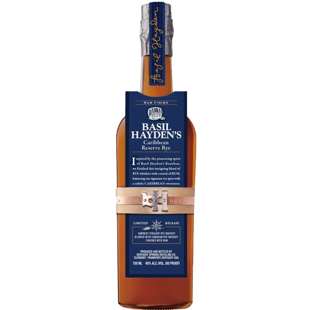 Centeno reserva caribeño de Basil Hayden - Whisky