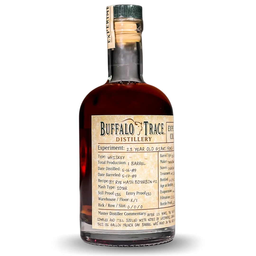 Colección experimental Buffalo Trace | Barril gigante de roble francés de 23 años (2 de 2) - Whisky