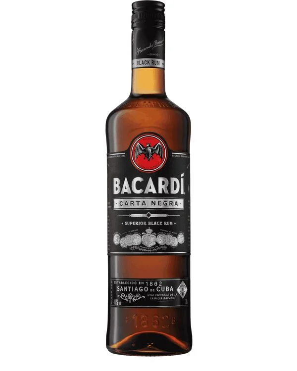 Bacardi Carta Negra (40%) Rum | 700ML