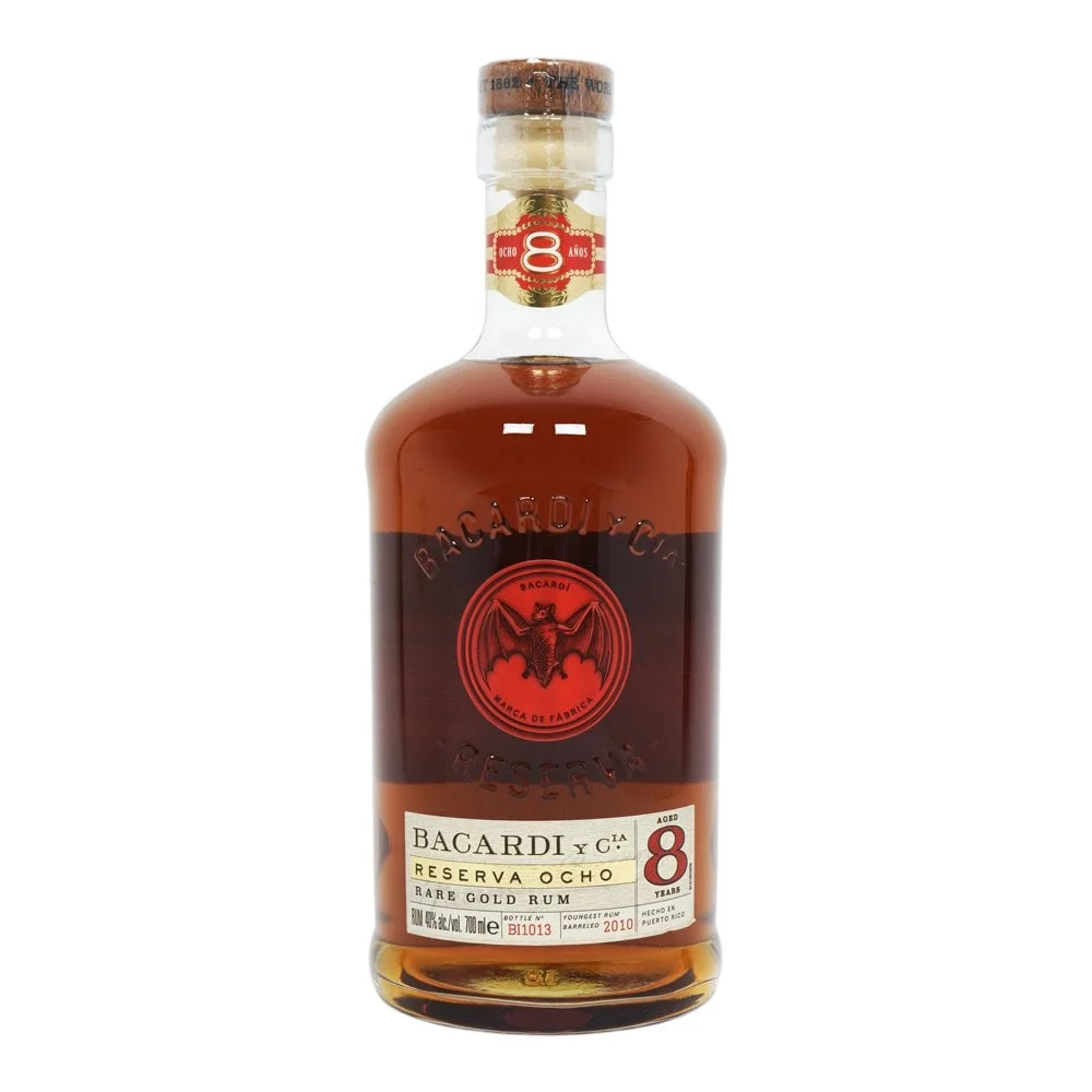 Ron Bacardí Reserva Ocho 8 años Rare Gold