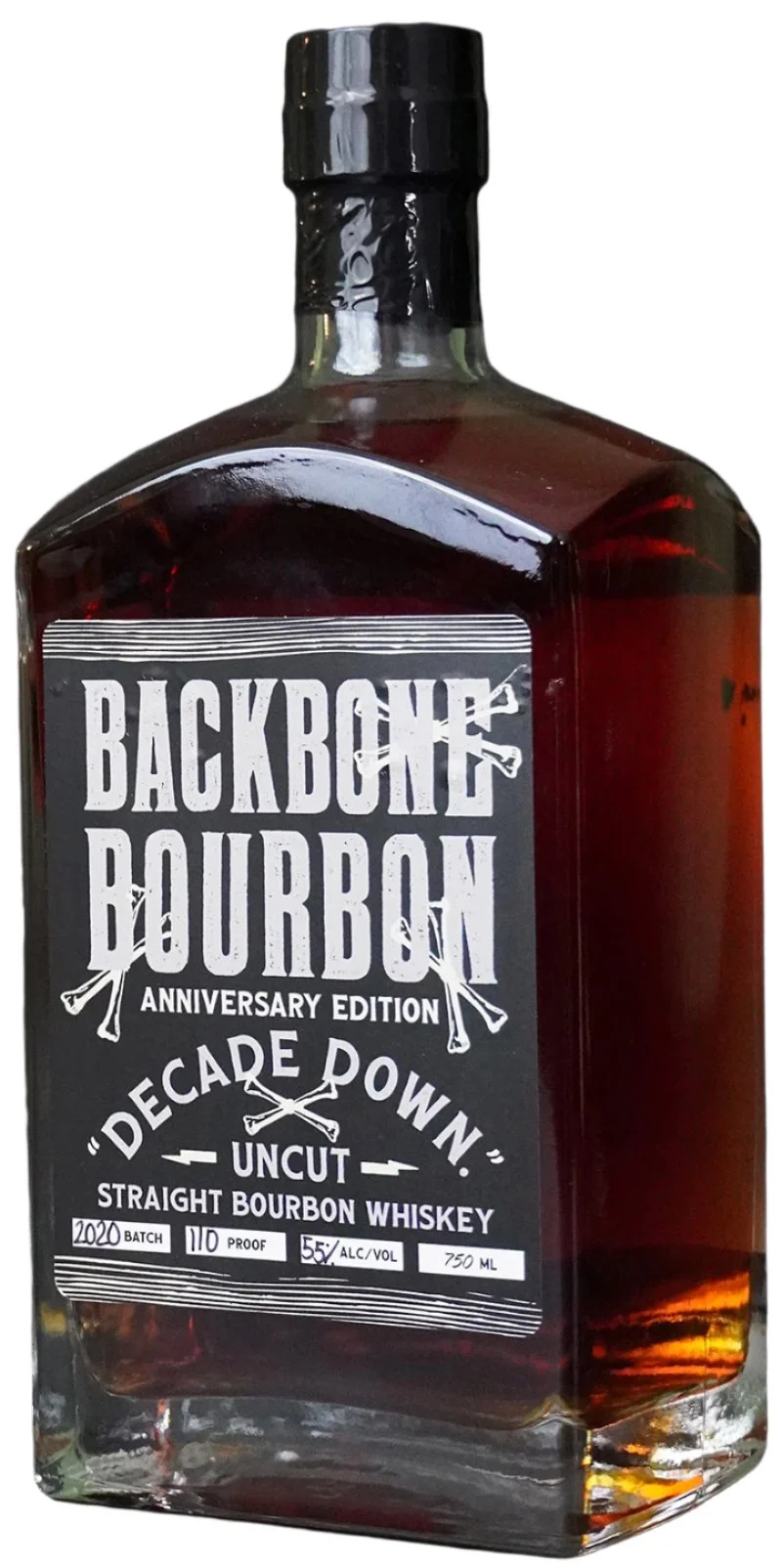 Backbone Bourbon Anniversary Edition Decade Down Straight Bourbon Whiskey