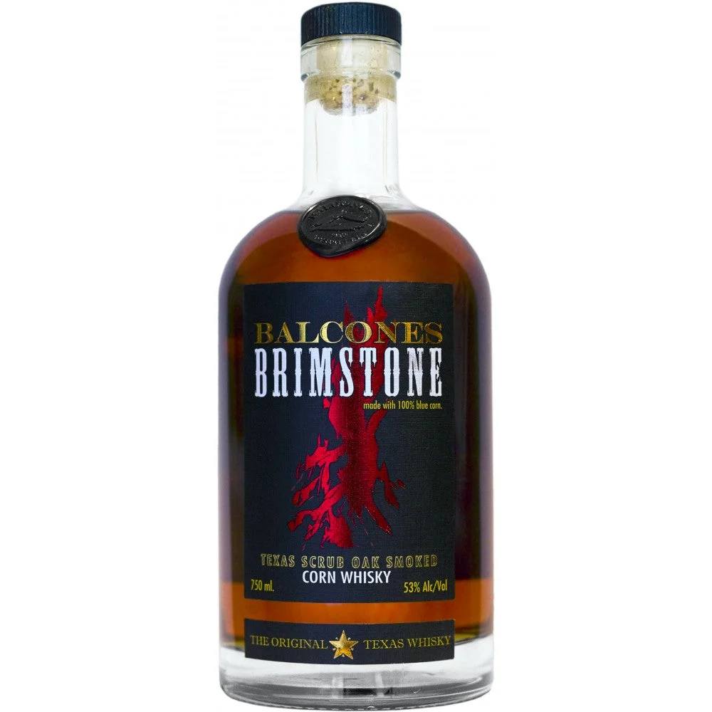 Whisky de maíz ahumado Balcones Brimstone
