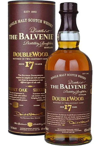 Antonio Bourdain | Whisky escocés de pura malta The Balvenie Doublewood 17 años