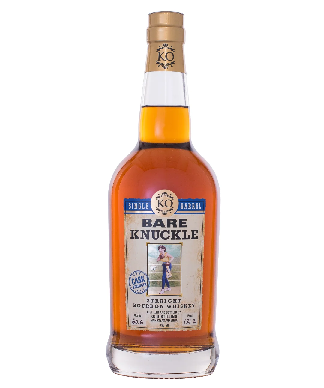 Whisky Bare Knuckle Straight Bourbon de un solo barril