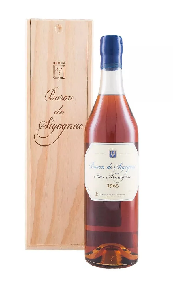 Barón de Sigognac 1965 Armagnac francés | 700ML - armañac