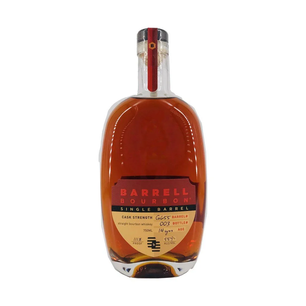 Barrell Bourbon Single Barrel 14 Year Old #G655 111.8 Proof Whiskey