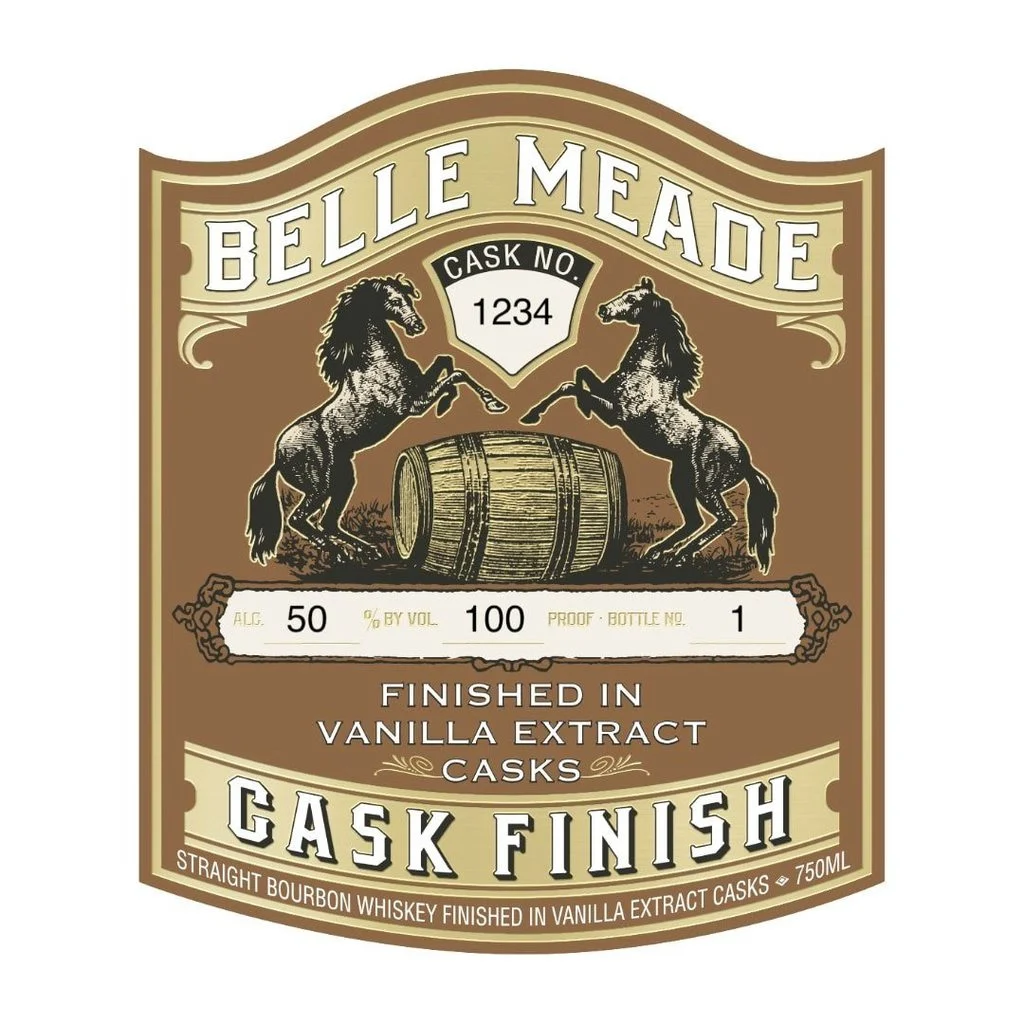 Belle Meade Vanilla Extract Cask Finish Cask no. 1234 Straight Bourbon Whiskey