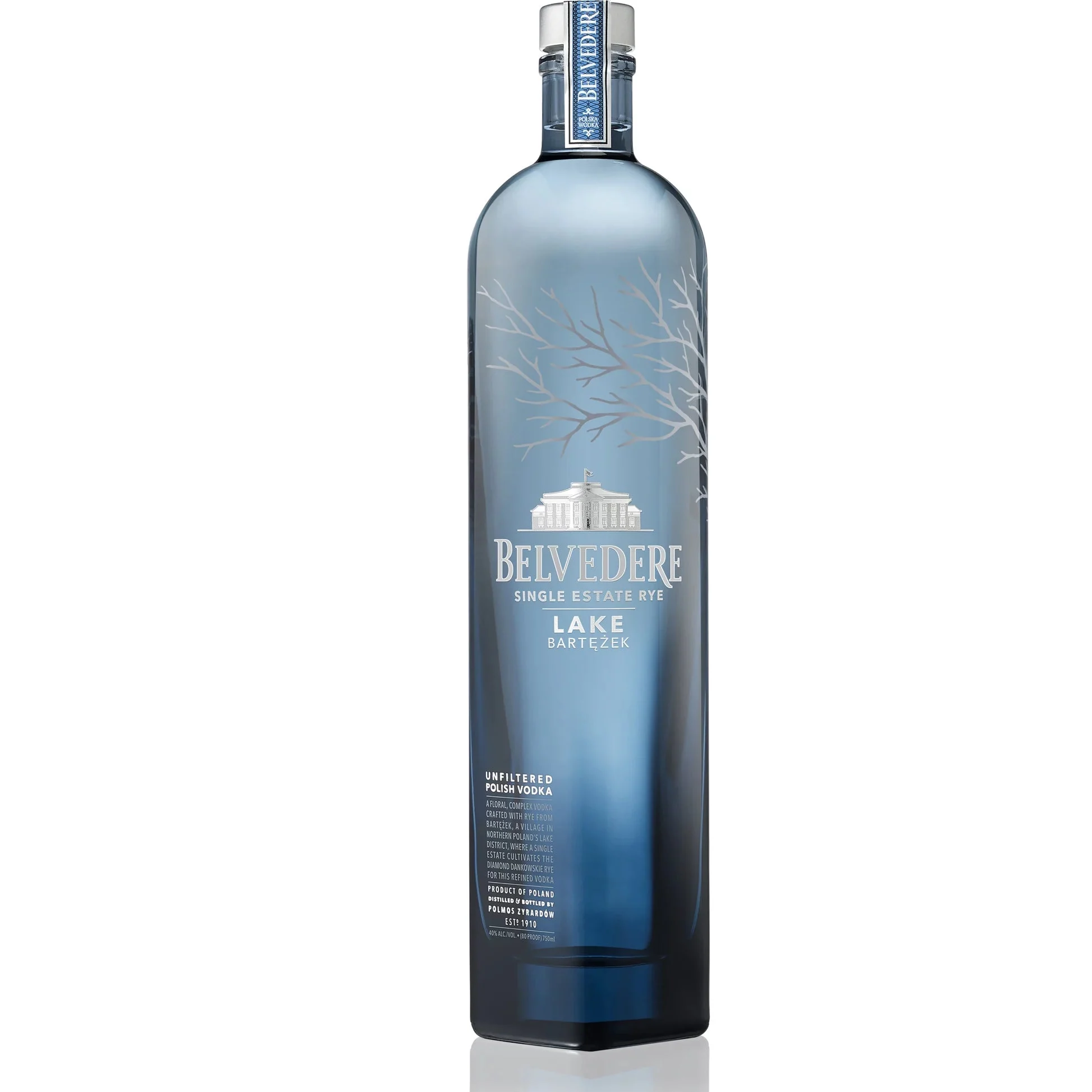 Vodka de centeno Belvedere Single Estate - Vodka del lago Bartezek | 700ML