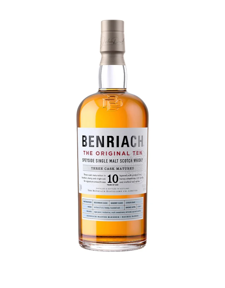 BenRiach The Original Ten Speyside Single Malt Scotch Whisky - Whiskey