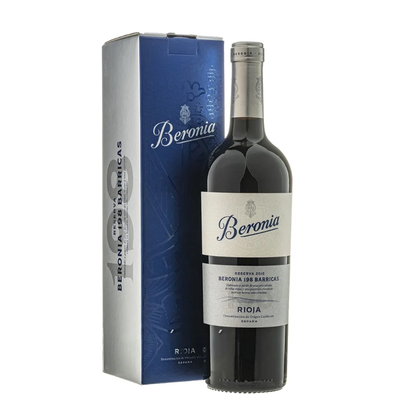 BERONIA 198 BARRICAS Reserva 2019 + Estuche - Bodegas Beronia