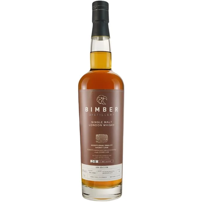 Bimber London Single Malt ex Sherry Cask # 45 Whiskey