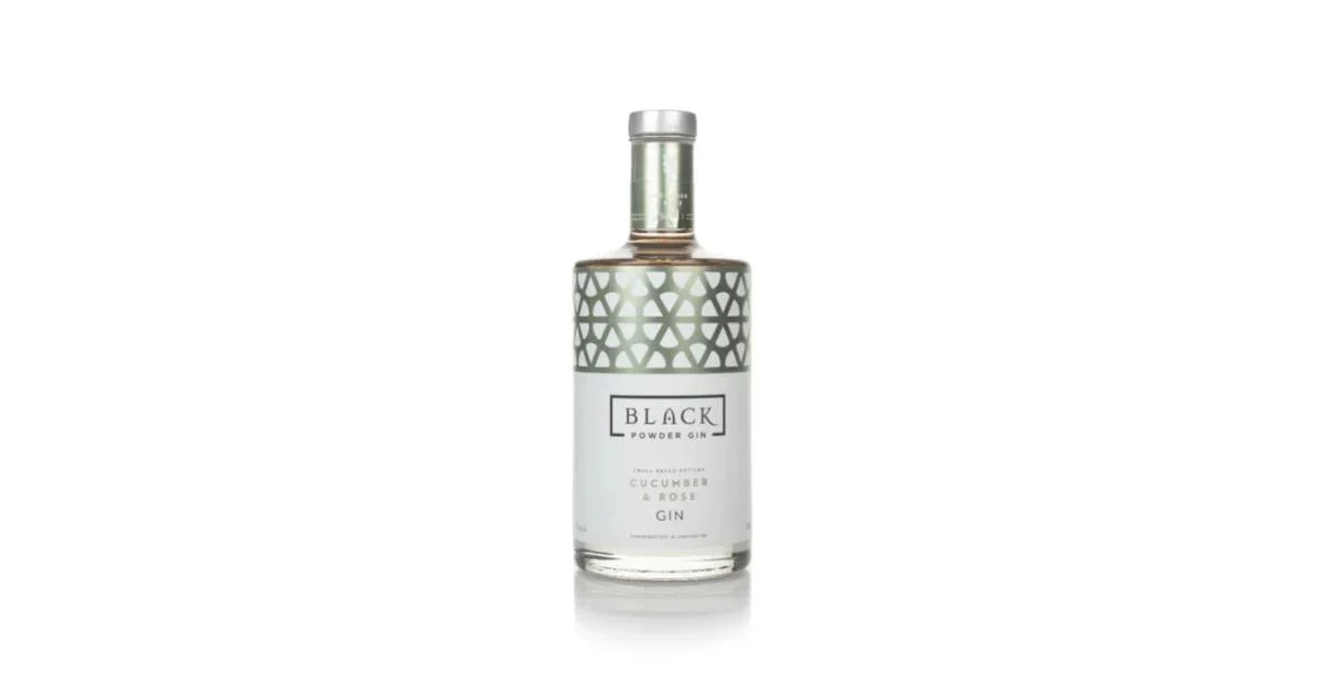 Black Powder Cucumber & Rose Gin | 700ML