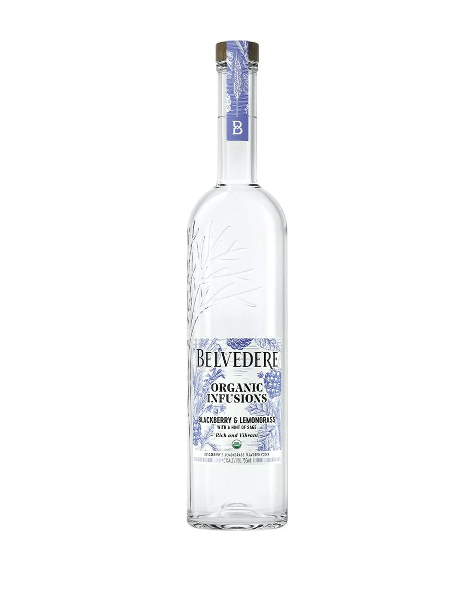 Belvedere Organic Infusions Blackberry & Lemongrass Vodka