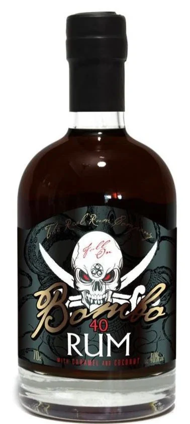 Bombo 40 Rum - Caramel & Coconut Rum | 700ML